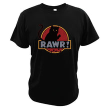 Load image into Gallery viewer, Funny Tee Shirt "Rawr Cat" 100% Cotton