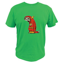 Load image into Gallery viewer, Sloth The Flash 100% Cotton Tee Shirt