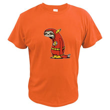 Load image into Gallery viewer, Sloth The Flash 100% Cotton Tee Shirt