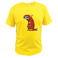 Load image into Gallery viewer, Sloth The Flash 100% Cotton Tee Shirt