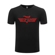 Load image into Gallery viewer, Flight School Top Gun Tee Shirt 100% Cotton