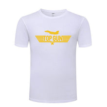 Load image into Gallery viewer, Flight School Top Gun Tee Shirt 100% Cotton