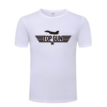 Load image into Gallery viewer, Flight School Top Gun Tee Shirt 100% Cotton