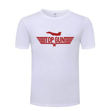 Load image into Gallery viewer, Flight School Top Gun Tee Shirt 100% Cotton