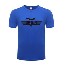 Load image into Gallery viewer, Flight School Top Gun Tee Shirt 100% Cotton