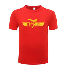 Load image into Gallery viewer, Flight School Top Gun Tee Shirt 100% Cotton