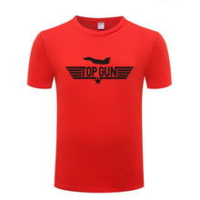 Load image into Gallery viewer, Flight School Top Gun Tee Shirt 100% Cotton