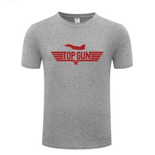 Load image into Gallery viewer, Flight School Top Gun Tee Shirt 100% Cotton