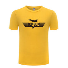 Load image into Gallery viewer, Flight School Top Gun Tee Shirt 100% Cotton