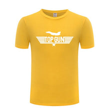 Load image into Gallery viewer, Flight School Top Gun Tee Shirt 100% Cotton