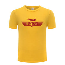 Load image into Gallery viewer, Flight School Top Gun Tee Shirt 100% Cotton
