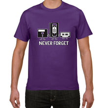 Cargar imagen en el visor de la galería, Funny "Never Forget" Various Music Graphics Tees