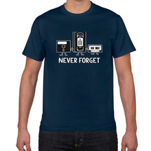 Cargar imagen en el visor de la galería, Funny "Never Forget" Various Music Graphics Tees