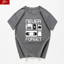 Cargar imagen en el visor de la galería, Funny "Never Forget" Various Music Graphics Tees