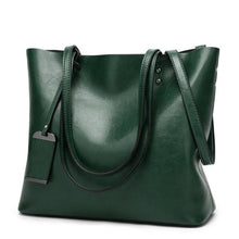 Load image into Gallery viewer, High Quality Pu Leather Tote shoulder bag
