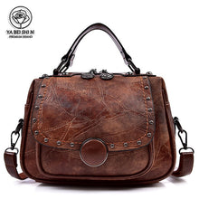 Load image into Gallery viewer, Retro Old Style Tote Bag/Shoulder Bag, PU Leather