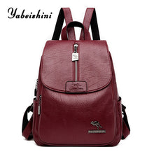 Load image into Gallery viewer, High Quality Real Sheepskin Leather Backpack/Travel Bag