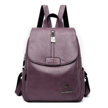 Load image into Gallery viewer, High Quality Real Sheepskin Leather Backpack/Travel Bag