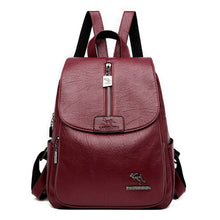 Load image into Gallery viewer, High Quality Real Sheepskin Leather Backpack/Travel Bag