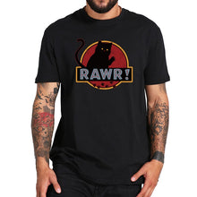 Load image into Gallery viewer, Funny Tee Shirt "Rawr Cat" 100% Cotton