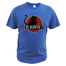 Cargar imagen en el visor de la galería, Funny Tee Shirt &quot;Rawr Cat&quot; 100% Cotton
