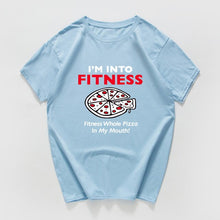 Cargar imagen en el visor de la galería, Funny T Shirt &quot;I&#39;m Into Fitness&quot;
