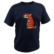 Cargar imagen en el visor de la galería, Sloth The Flash 100% Cotton Tee Shirt
