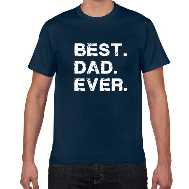 Funny Best Dad Tee 2019 selection 100% Cotton summer