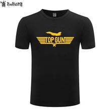 Lade das Bild in den Galerie-Viewer, Flight School Top Gun Tee Shirt 100% Cotton
