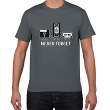 Lade das Bild in den Galerie-Viewer, Funny &quot;Never Forget&quot; Various Music Graphics Tees
