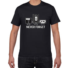 Lade das Bild in den Galerie-Viewer, Funny &quot;Never Forget&quot; Various Music Graphics Tees
