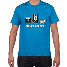 Lade das Bild in den Galerie-Viewer, Funny &quot;Never Forget&quot; Various Music Graphics Tees
