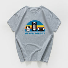 Lade das Bild in den Galerie-Viewer, Funny &quot;Never Forget&quot; Various Music Graphics Tees
