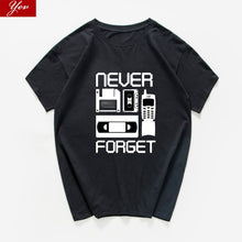 Lade das Bild in den Galerie-Viewer, Funny &quot;Never Forget&quot; Various Music Graphics Tees
