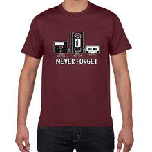 Lade das Bild in den Galerie-Viewer, Funny &quot;Never Forget&quot; Various Music Graphics Tees
