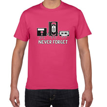 Lade das Bild in den Galerie-Viewer, Funny &quot;Never Forget&quot; Various Music Graphics Tees
