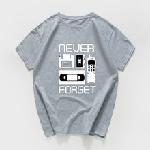 Lade das Bild in den Galerie-Viewer, Funny &quot;Never Forget&quot; Various Music Graphics Tees
