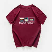 Lade das Bild in den Galerie-Viewer, Funny &quot;Never Forget&quot; Various Music Graphics Tees
