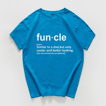 Charger l&#39;image dans la galerie, Funnt Cotton Tee shirt &quot;Funcle&quot;
