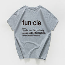 Charger l&#39;image dans la galerie, Funnt Cotton Tee shirt &quot;Funcle&quot;
