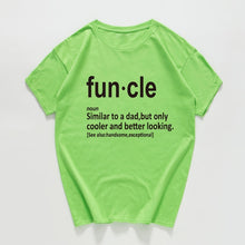 Charger l&#39;image dans la galerie, Funnt Cotton Tee shirt &quot;Funcle&quot;
