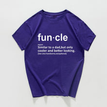 Charger l&#39;image dans la galerie, Funnt Cotton Tee shirt &quot;Funcle&quot;
