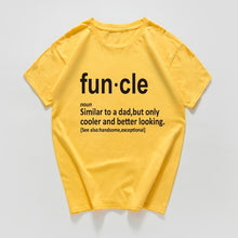 Charger l&#39;image dans la galerie, Funnt Cotton Tee shirt &quot;Funcle&quot;
