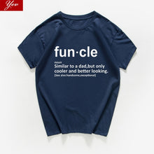 Charger l&#39;image dans la galerie, Funnt Cotton Tee shirt &quot;Funcle&quot;
