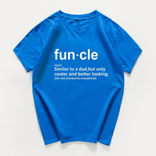 Charger l&#39;image dans la galerie, Funnt Cotton Tee shirt &quot;Funcle&quot;
