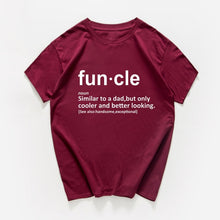 Charger l&#39;image dans la galerie, Funnt Cotton Tee shirt &quot;Funcle&quot;
