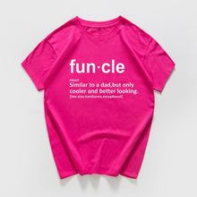 Charger l&#39;image dans la galerie, Funnt Cotton Tee shirt &quot;Funcle&quot;
