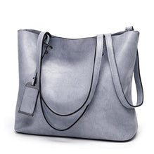 Load image into Gallery viewer, High Quality Pu Leather Tote shoulder bag
