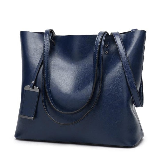 High Quality Pu Leather Tote shoulder bag