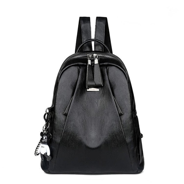 2020 soft leather  backpack/traverl bag.